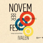 Syntolkning: Grafisk bild med Novemberfestivalens logotyp.